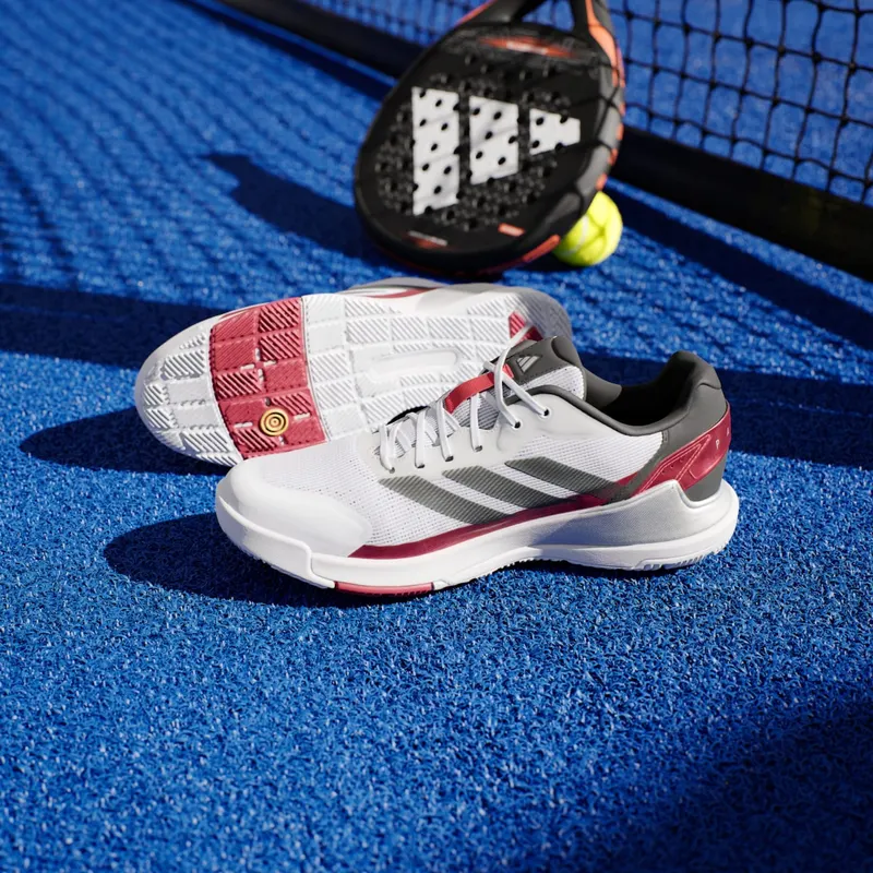 Adidas Crazyquick Padel Cloud White / Core Black / Lucid Red (IE3924)