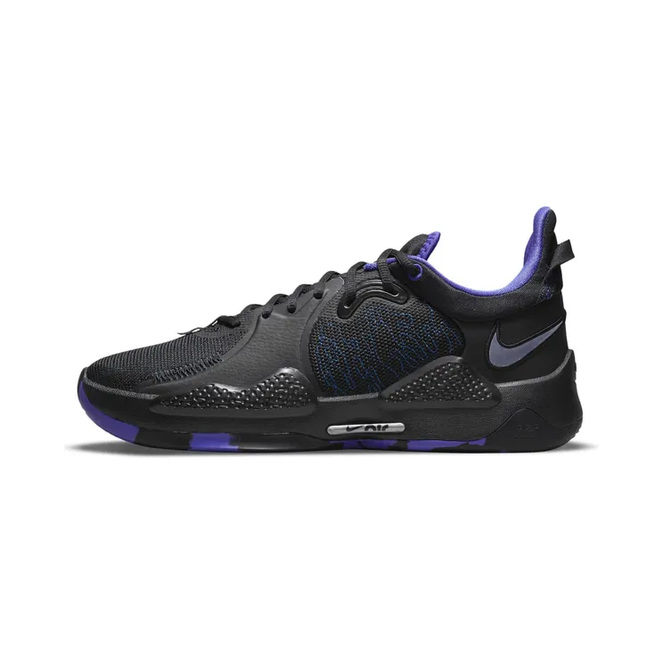 Nike PG 5 “Black / Lapis / Bright Crimson / Metallic Silver” (CW3143-004)