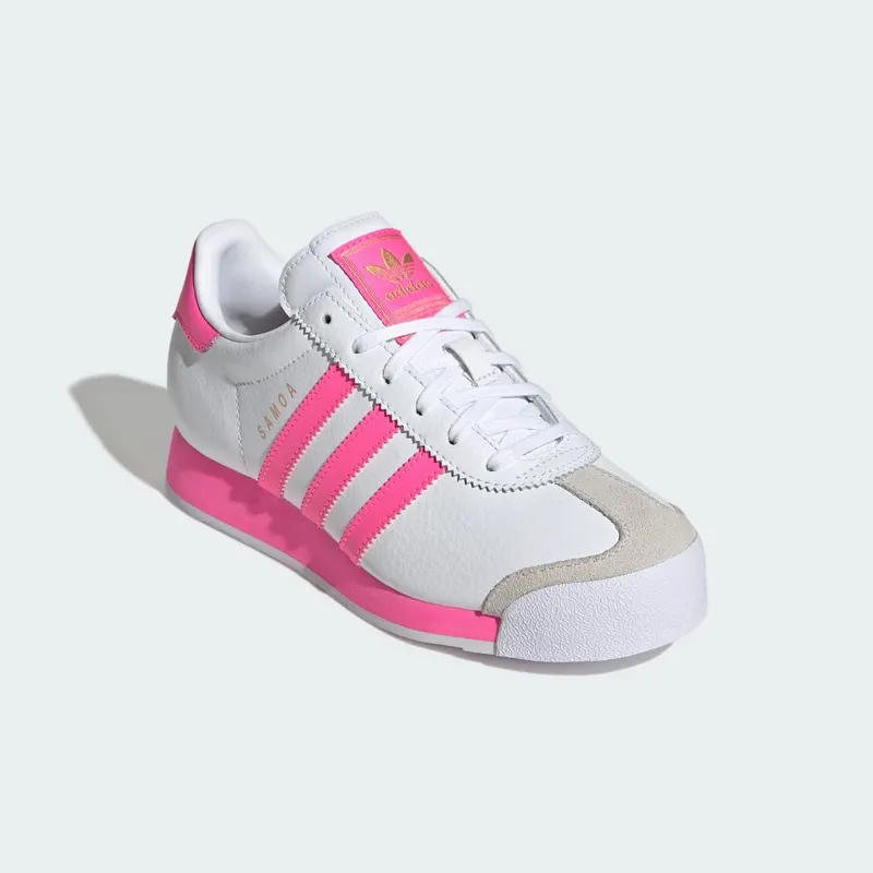 Adidas Samoa Cloud White / Lucid Pink / Gold Metallic (JQ5093)