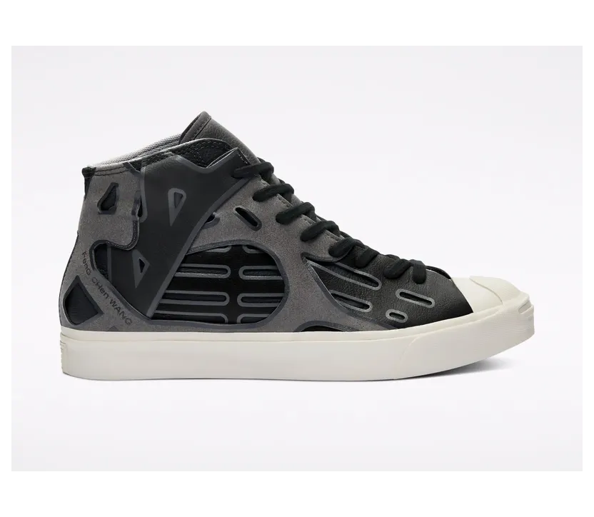 Converse Feng Chen Wang x Jack Purcell Mid ‘Black’ Black/Sea Salt/Obsidian (169008C)