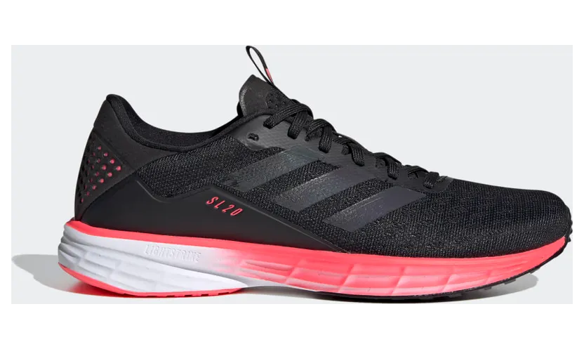 adidas SL20 Core Black / Core Black / Signal Pink (FV7339)