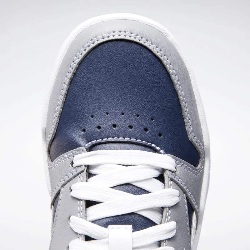 Adidas BB4500 Court Low Pure Grey 5 / Vector Navy / Vector Red (FY5141)
