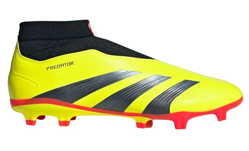 adidas Predator 24 League Laceless FG Team Solar Yellow Core Black Cloud White (IG7766)