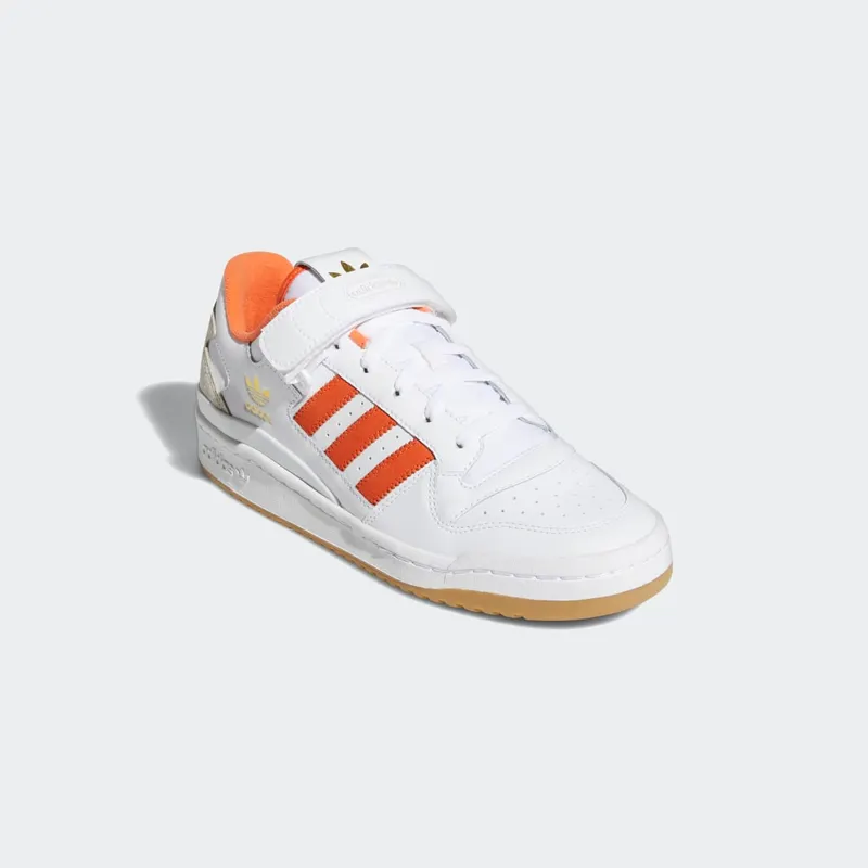 adidas Forum Low Cloud White / True Orange / Gum (GY2647)