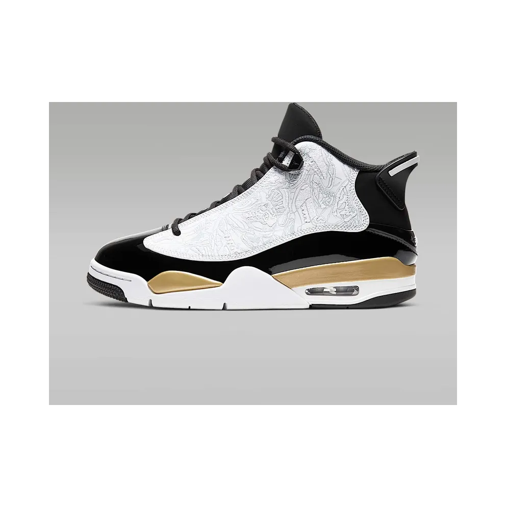 Jordan Dub Zero Black Metallic Gold White Black/Metallic Gold-White (311046-005)