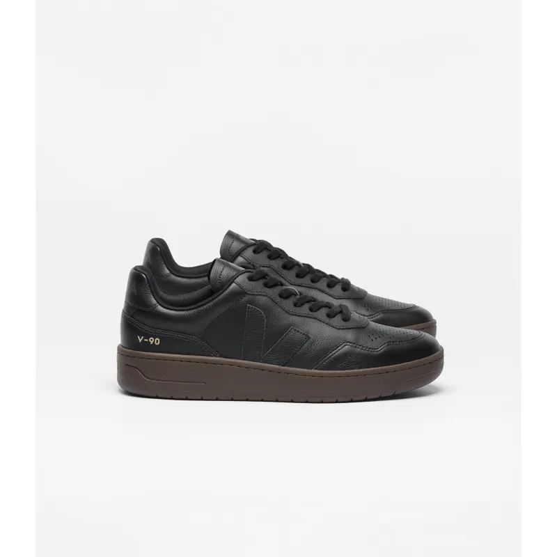 Veja V-90 O.T. Leather Full Eagle Black (VD2020932B)