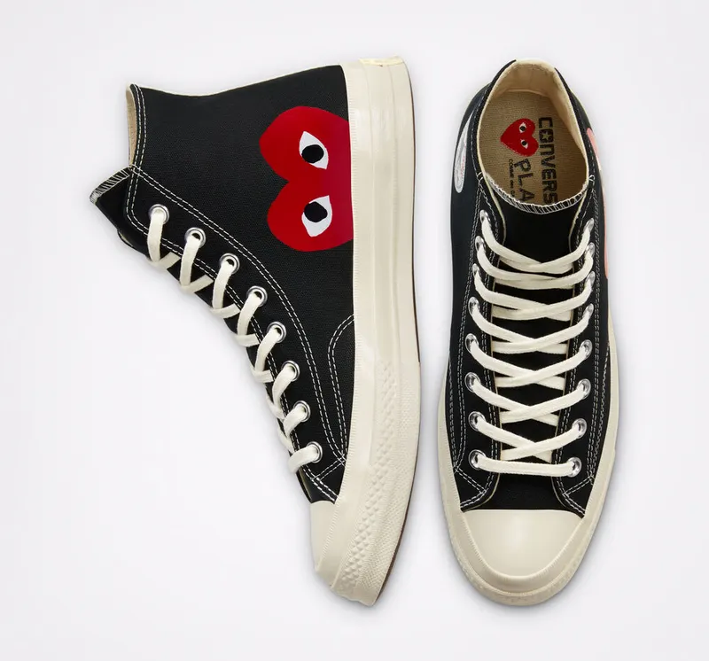 Converse x Comme des Garcons CDG Chuck Taylor High Black (150204C)