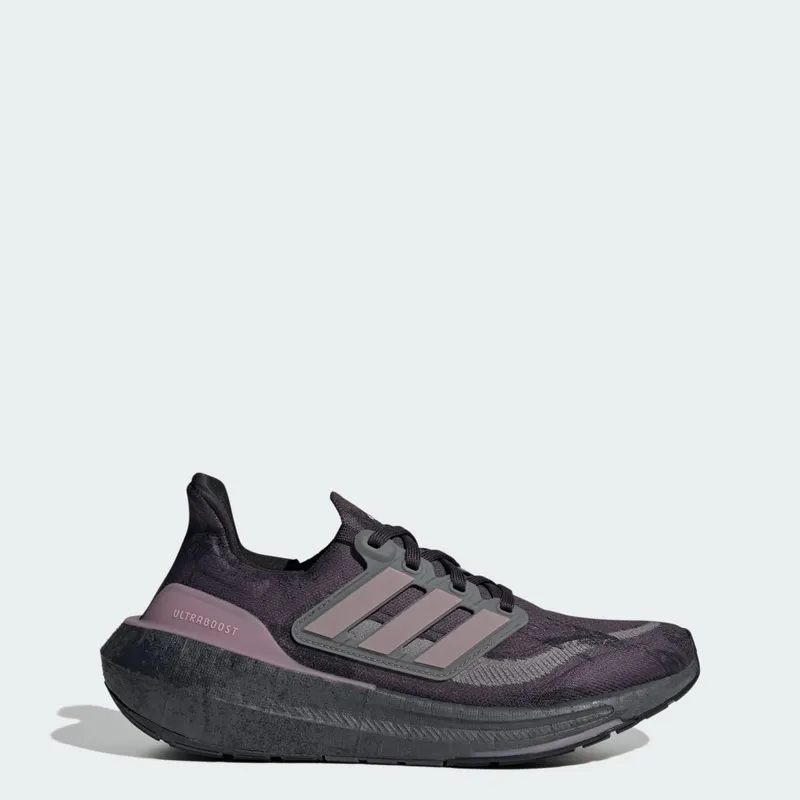 adidas Ultra Boost Light Aurora Black Preloved Fig Grey (IF1487)