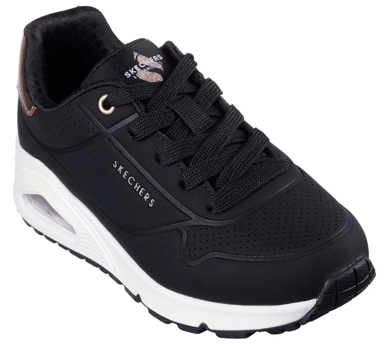 Skechers UNO Gen1 – Shimmer Away Sneaker Black