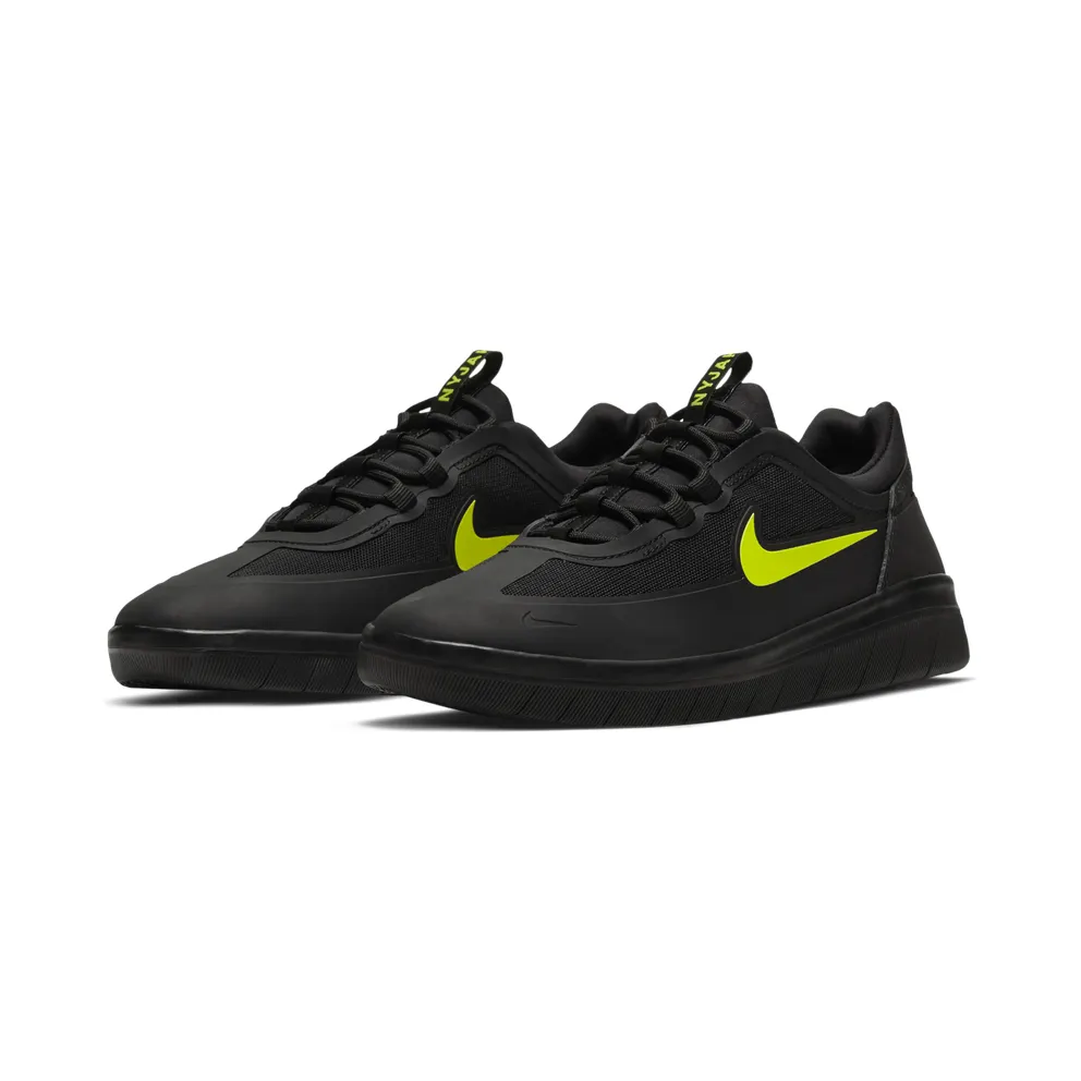 Nike SB Nyjah Free 2 “Black / Cyber” (BV2078-005)