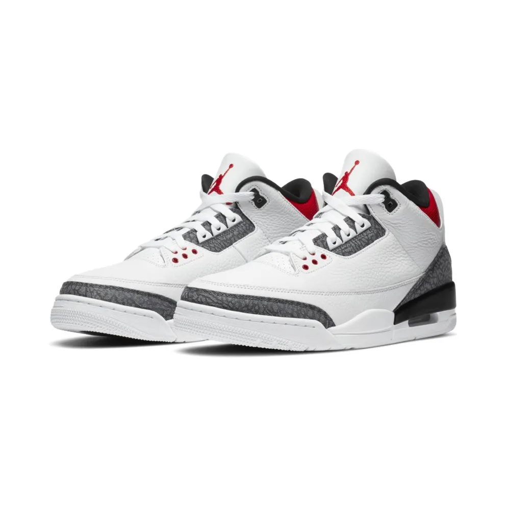 Jordan 3 Retro SE-T CO JP Fire Red Denim White/Fire Red-Black (CZ6433-100)