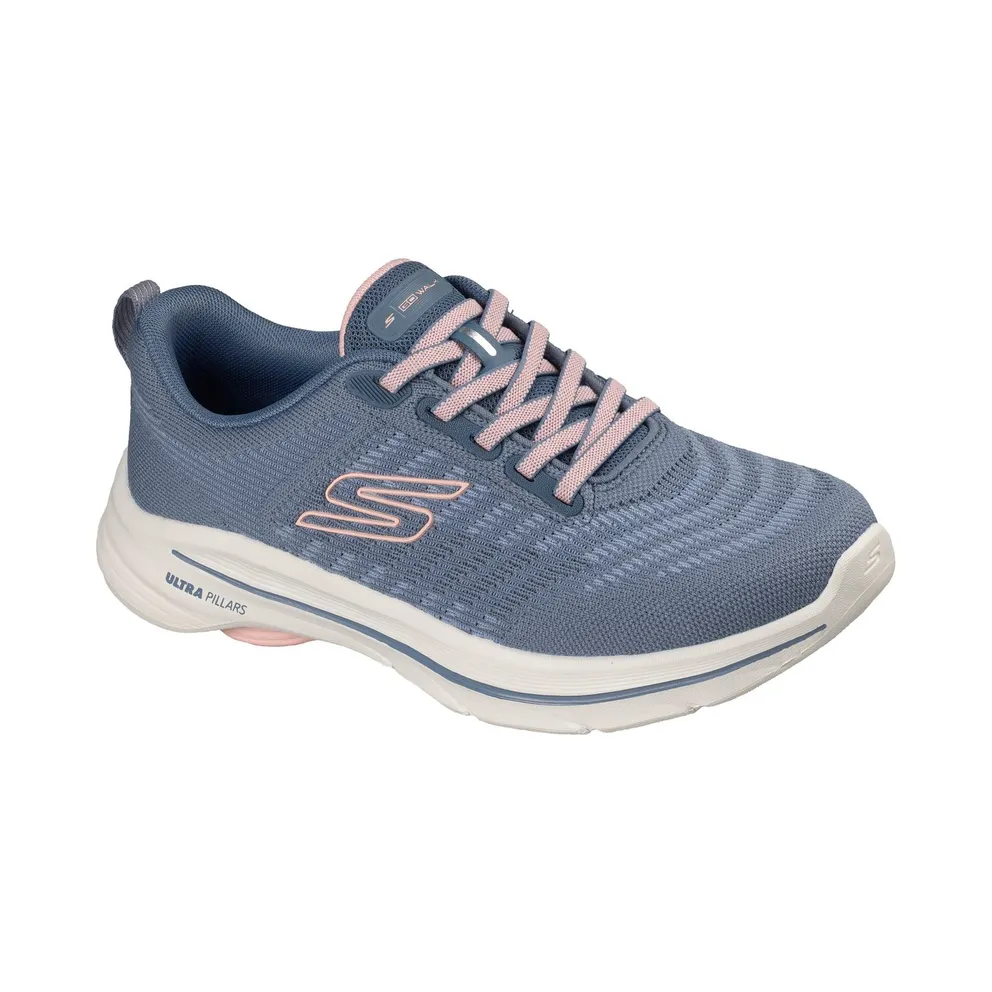Skechers GO WALK 8 – Britt “Blue / Pink” (125920BLPK)
