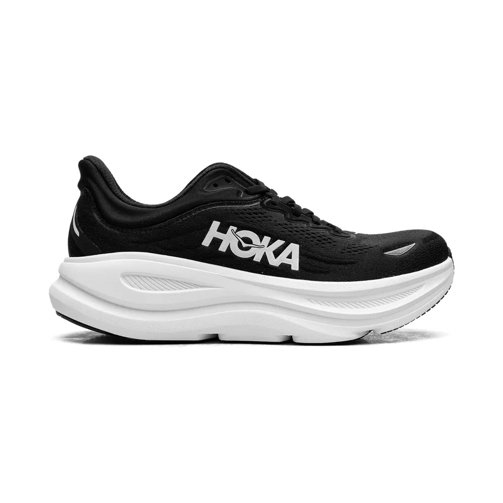 Hoka BONDI 9 “BLACK / WHITE” (1162012-BWHT)
