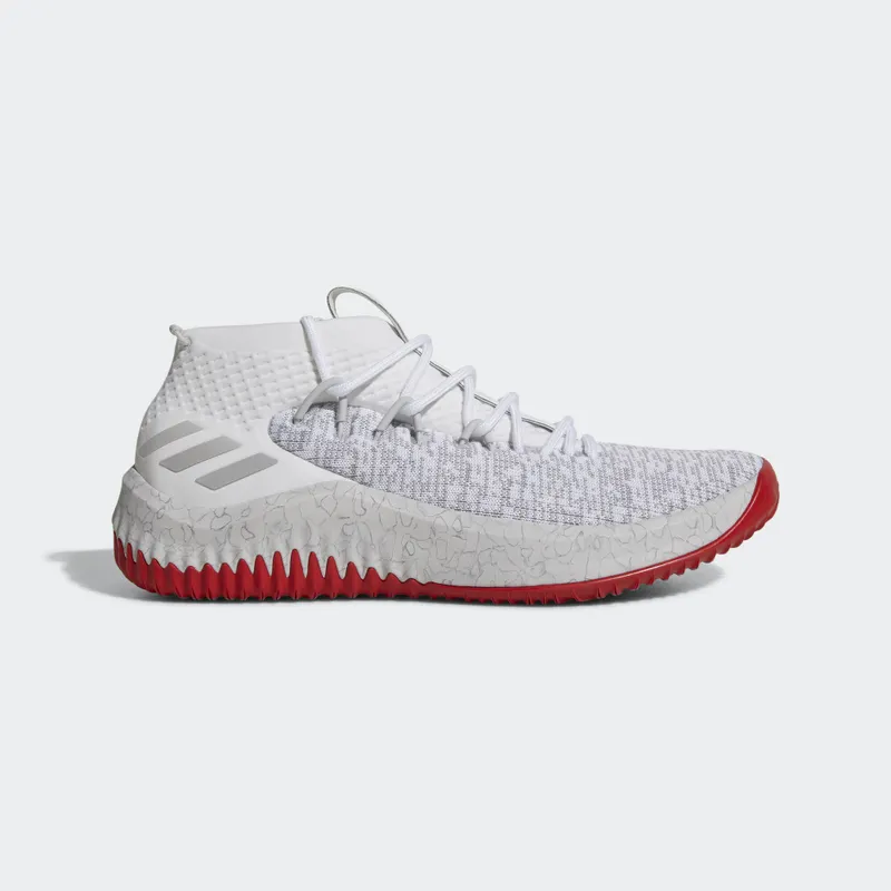adidas Dame 4 Rose City Footwear White/Grey Two/Scarlet (CQ0471)