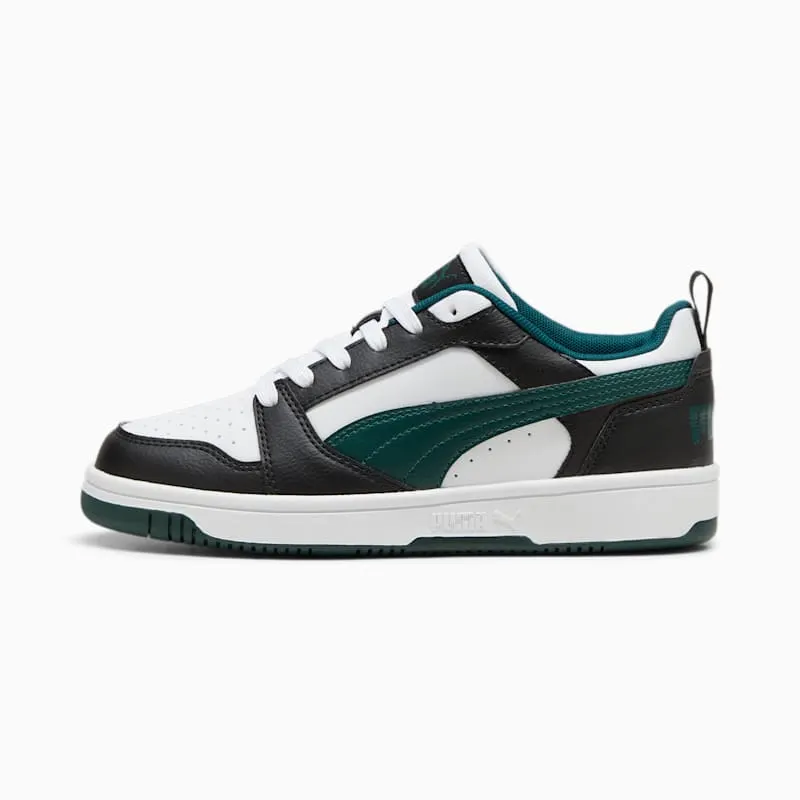 Puma Rebound Black – White – Green (393833-15)