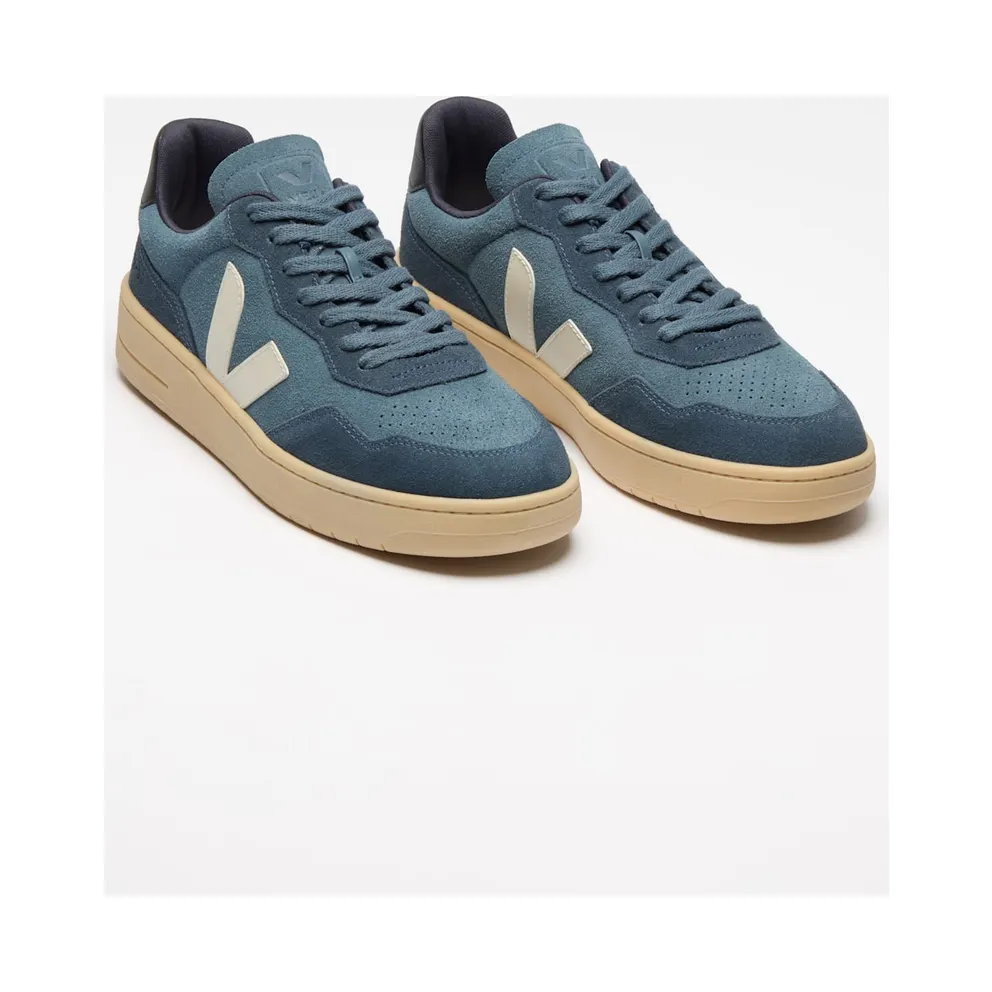 VEJA V-90 aus Wildleder – Blue (VD0303848)