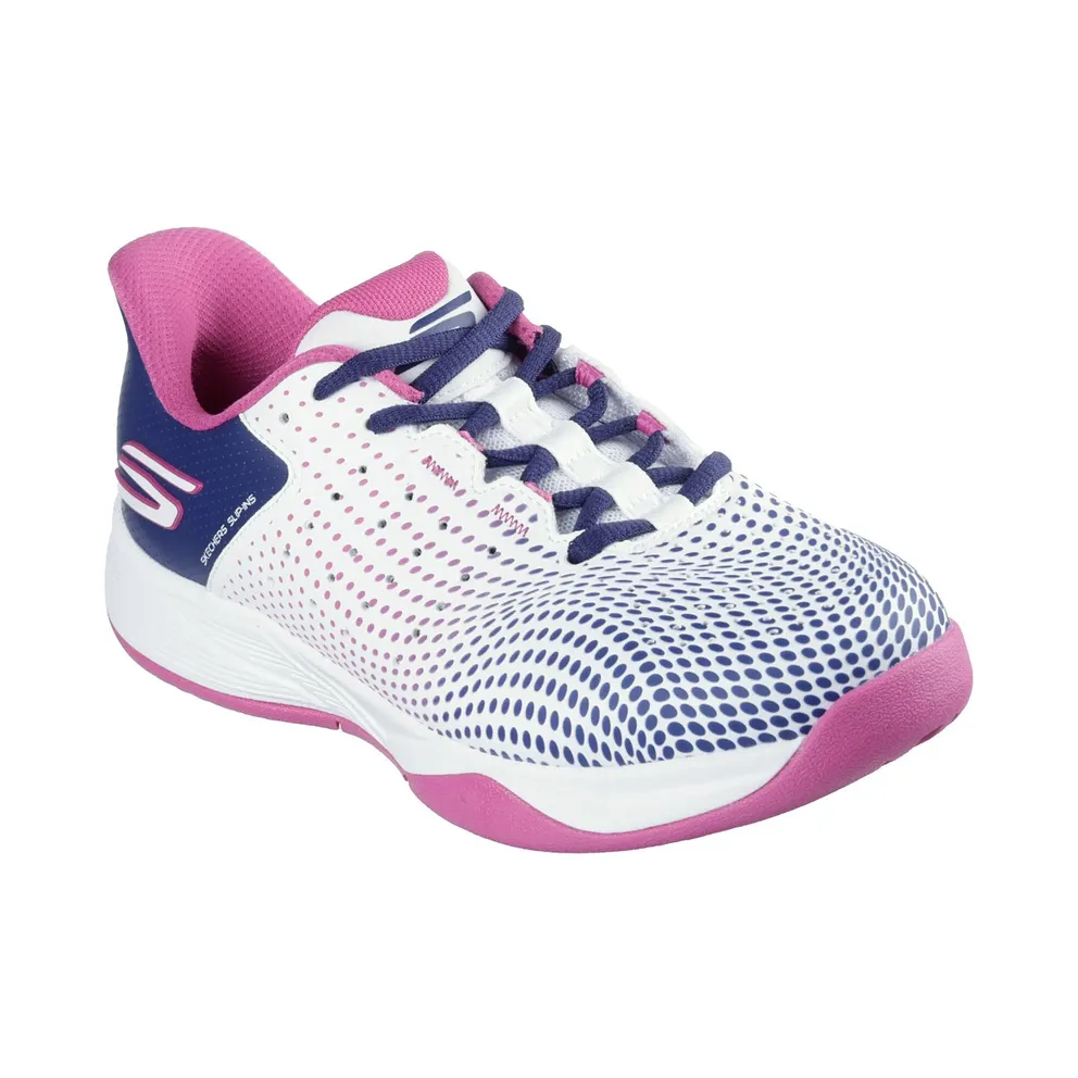 Skechers Slip-ins Relaxed Fit: Viper Court Reload Sneaker White/Marine