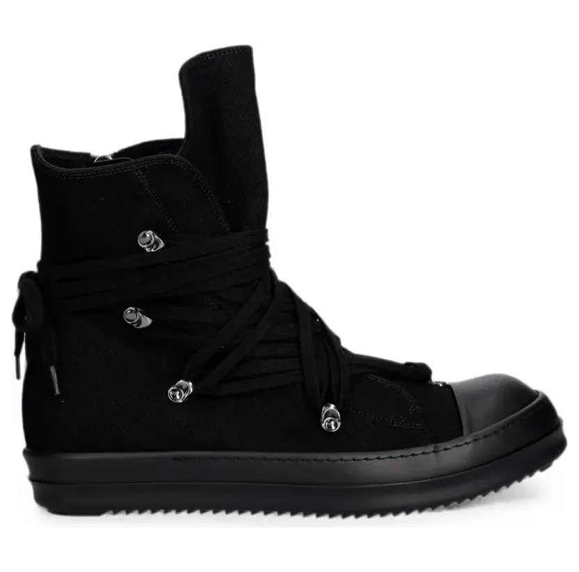 Rick Owens DRKSHDW Megalace® High-Top-Sneakers – Schwarz (DU01F4809DOW1)