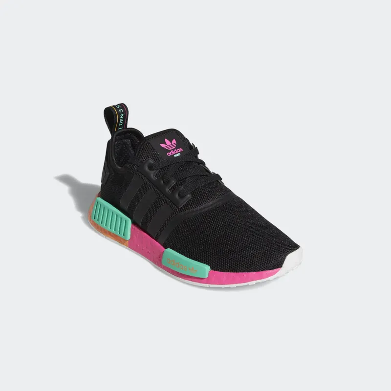 adidas NMD R1 Black Shock Pink (W) (FX4459)