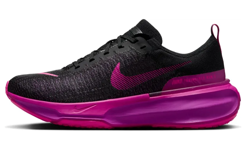 Nike ZoomX Invincible Run Flyknit 3 “Black / Vivid Purple” (DR2615-006)