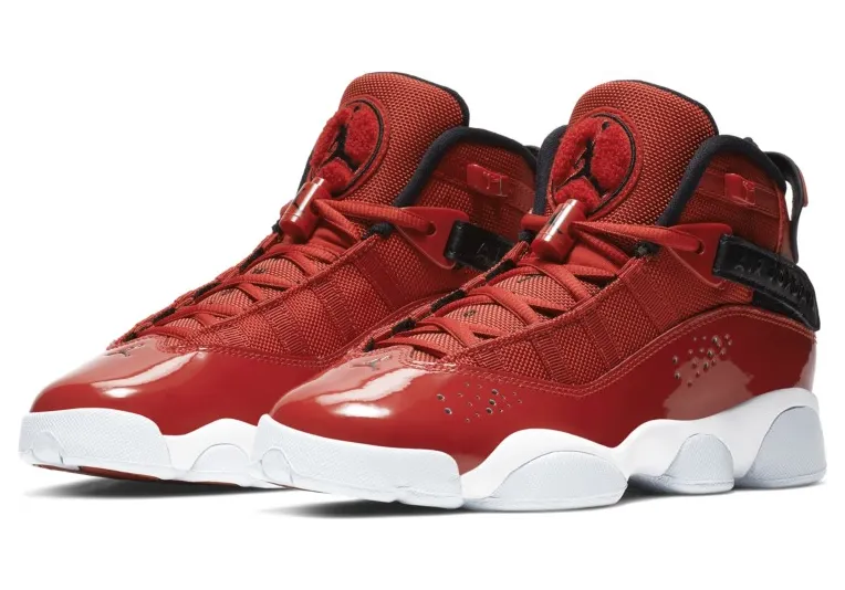 Jordan 6 Rings’Gym Red’ GS Gym Red/Black/White (323419-601)