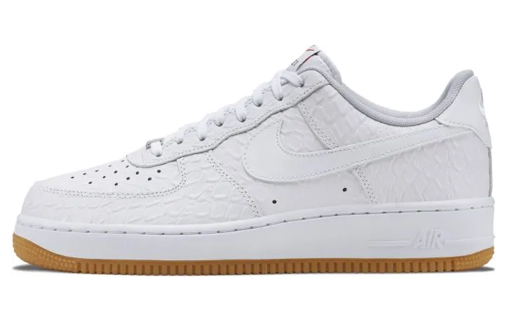 Nike Air Force 1 Low Croc Gum White