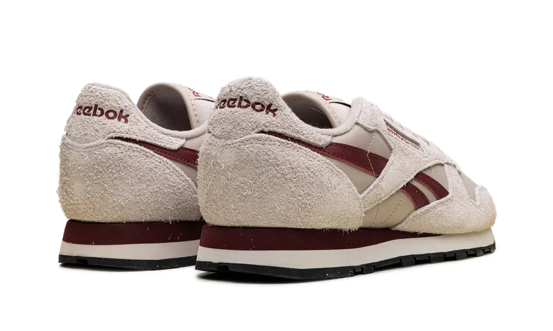 Reebok Classic Leather Shoes Modern Beige / Alabaster / Classic Burgundy (GY1525)
