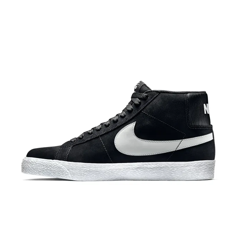 Nike SB Blazer Black White Base Grey Black/White-Base Grey (631042-003)