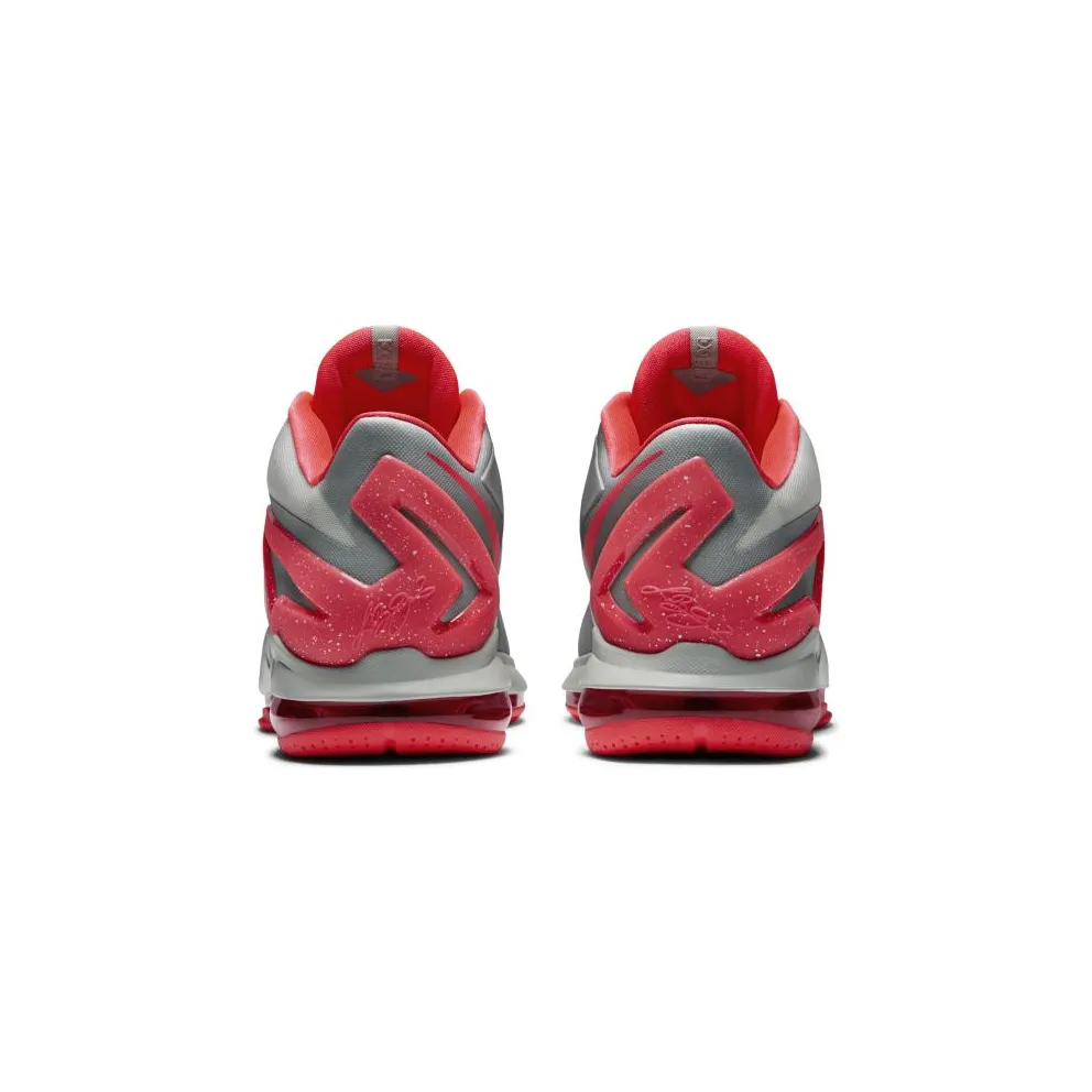 Nike LeBron 11 Low Laser Crimson Light Base Grey/Laser Crimson-Base Grey (642849-001)