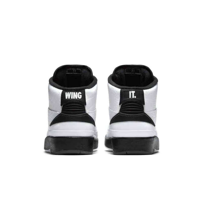 Jordan 2 Retro Wing It (GS) White/Black-Cool Grey (834283-103)