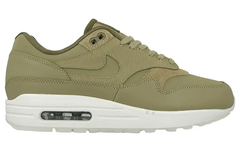 Nike Air Max 1 Premium Neutral Medium Olive (W) (454746-205)