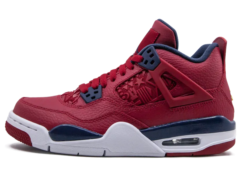 Air Jordan 4 Retro GS FIBA – Gym Red (408452-617)