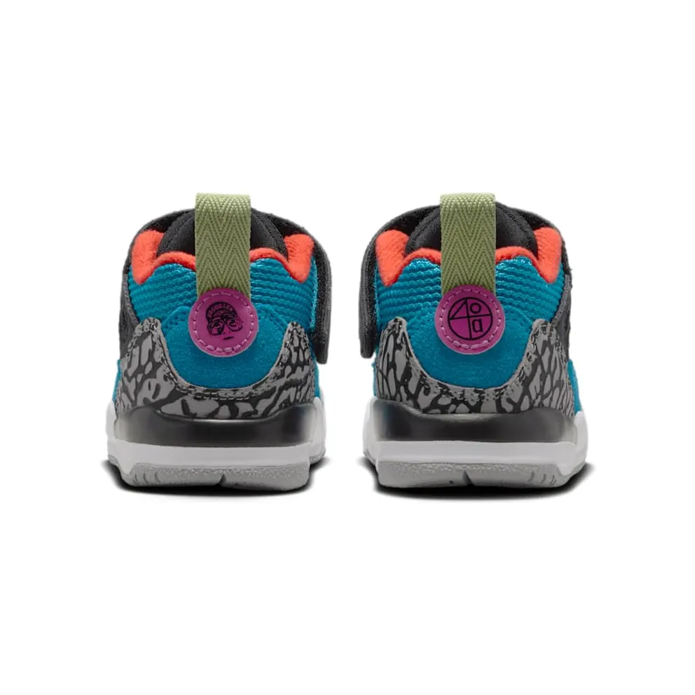 Air Jordan Spizike Low TD ‘Neo Turquoise’ “Neo Turquoise / Light Crimson / Cosmic Fuchsia / Vivid Green” (FQ3952-402)