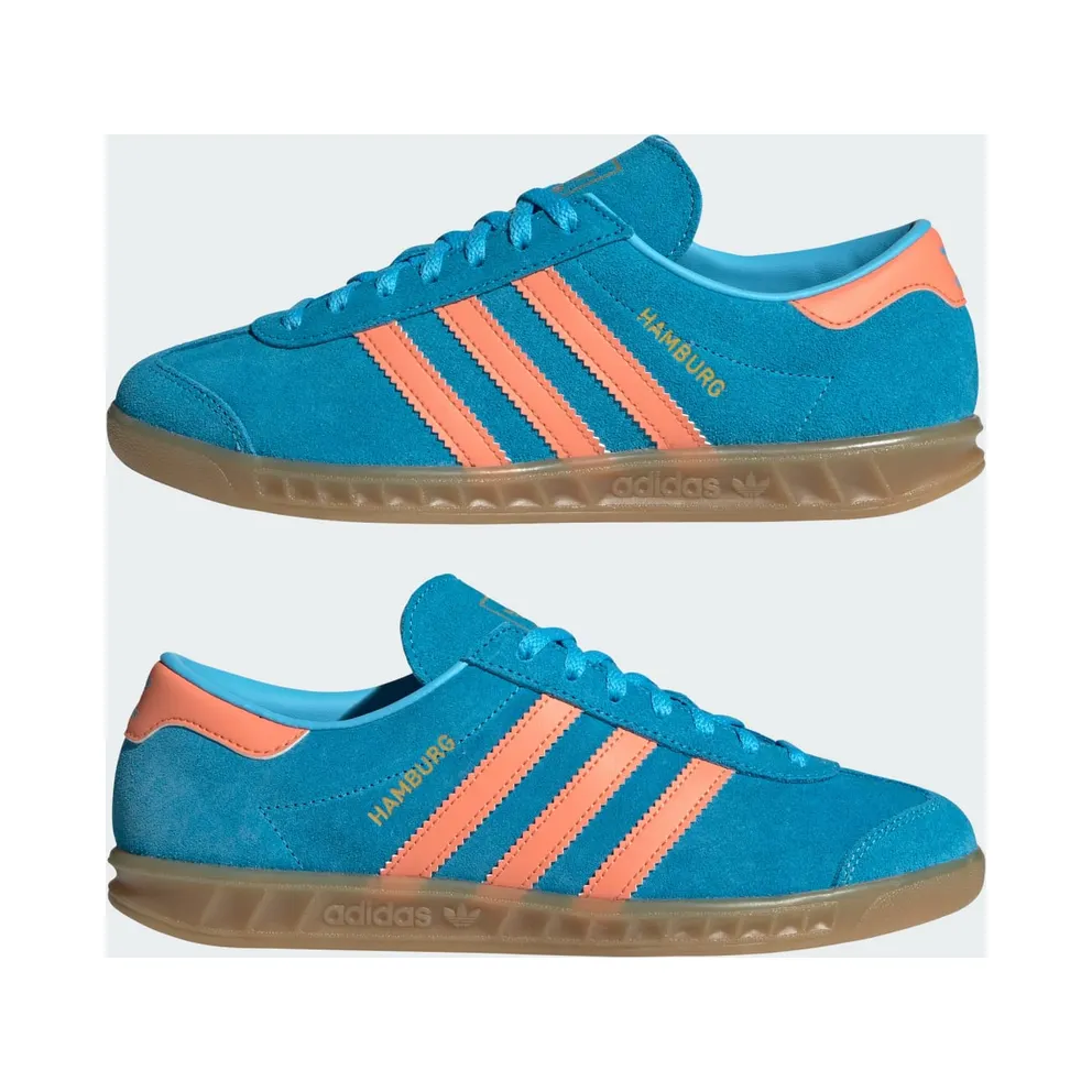 Adidas Hamburg Sky Rush / Semi Coral / Gold Metallic (JS0682)