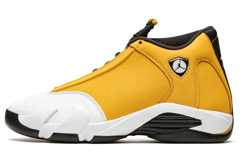 Air Jordan 14 Retro Light Ginger/Wit/Zwart (487471-701)