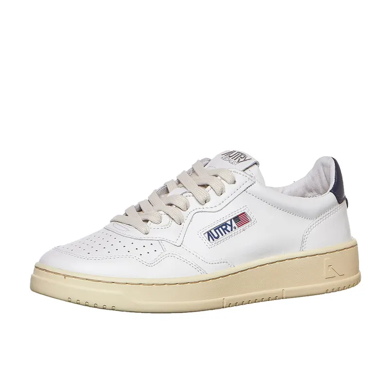 Autry Medalist Low White / Blue (AULWLL12)