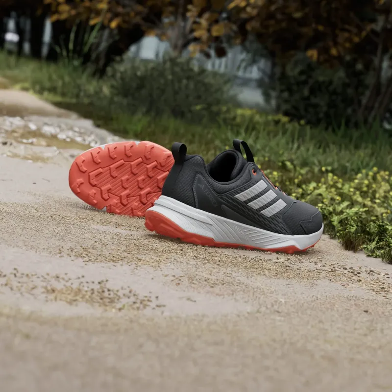 Adidas Tracefinder Trail Running Core Black / Grey One / Semi Impact Orange (JR9136)