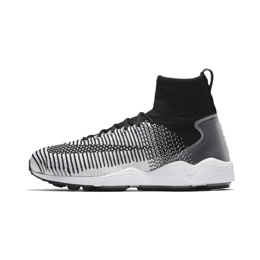 Nike Zoom Mercurial XI Flyknit FC Black/White Black/White (852616-002)