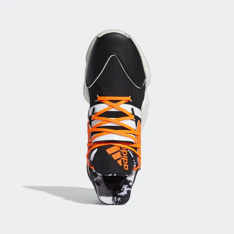adidas Harden Vol. 4 Daniel Patrick Black Core Black/Cloud White/Solar Orange (FV8053)