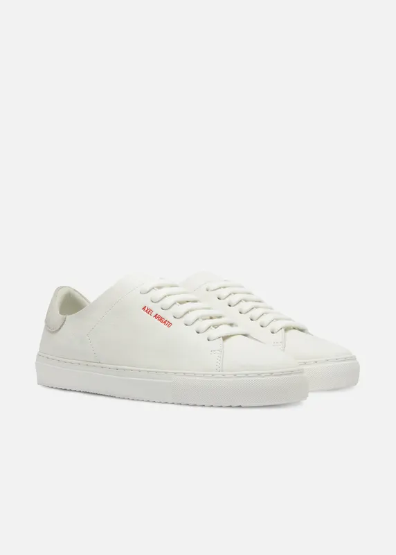 Axel Arigato Clean 90 Sneaker “White,Red” (F4621001)