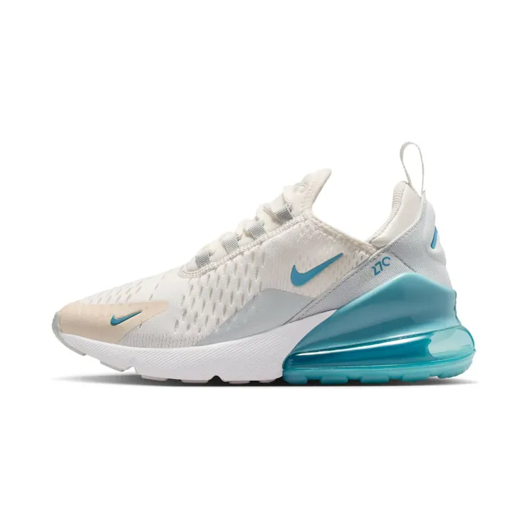 Nike Air Max 270 Denim Turquoise Light Silver Soft Pearl (943345-420)