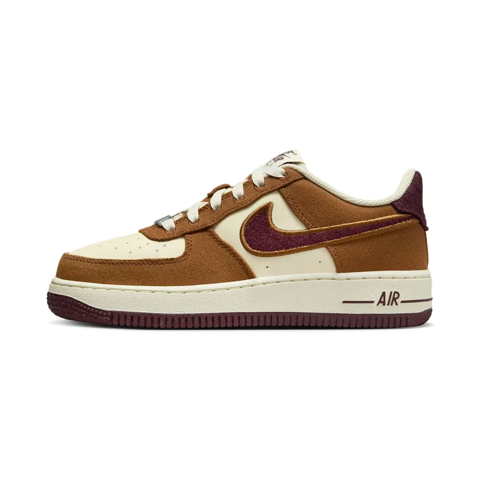Nike Air Force 1 Low Light British Tan Burgundy Crush (FN4731-200)