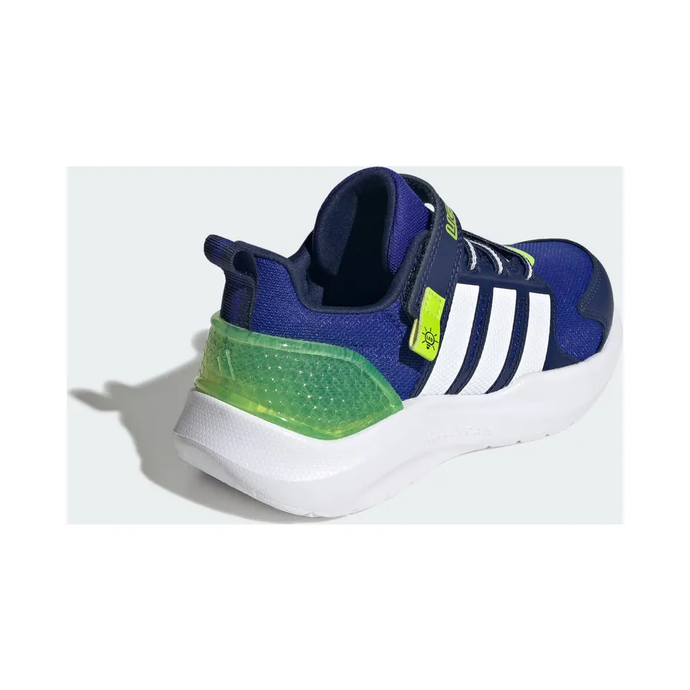 Adidas Lightorama Kids Lucid Blue / Cloud White / Solar Slime (JQ4158)
