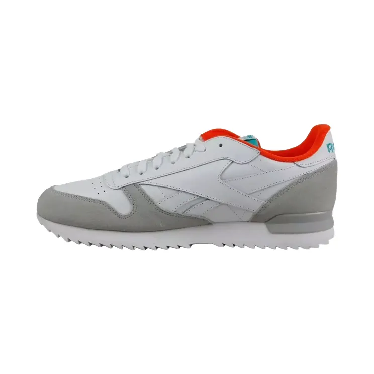 Reebok CL Leather Ripple Clip SU “White Teal Lava” (CN5878)