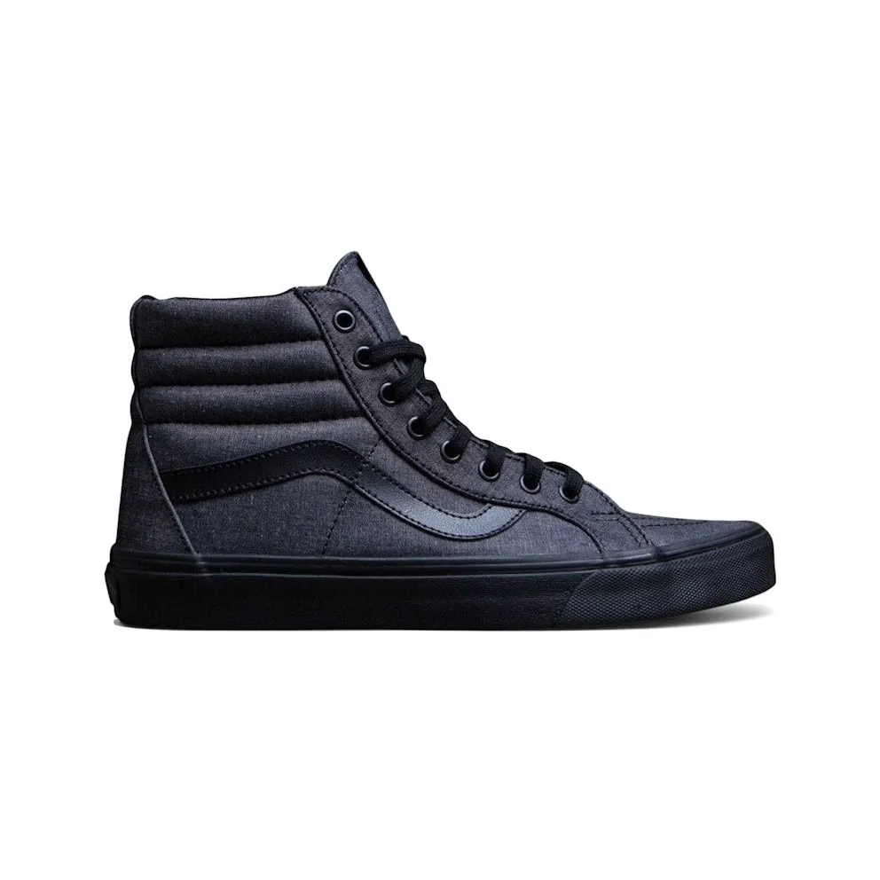 Vans Sk8-Hi Re-Issue Black Mono Chambray (VN0XSBOFY)