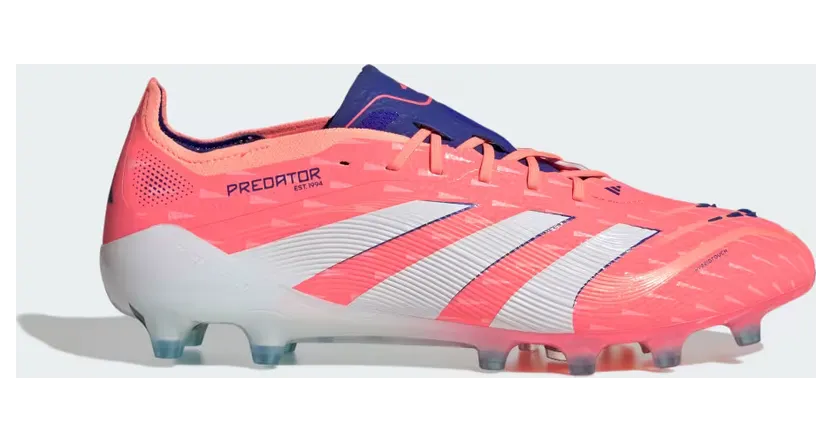 adidas Predator Elite Artificial Grass Boots “Signal Coral / Cloud White / Beam Orange” (JS4323)