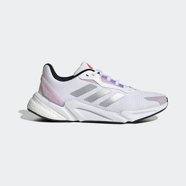 adidas X9000L2 Shoes Cloud White / Silver Metallic / Mauve (HR1744)