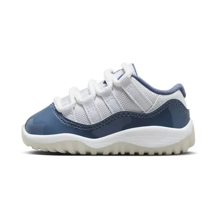 Air Jordan 11 Retro Low TD “White / Diffused Blue / Football Grey / Midnight Navy” (FV5120-104)