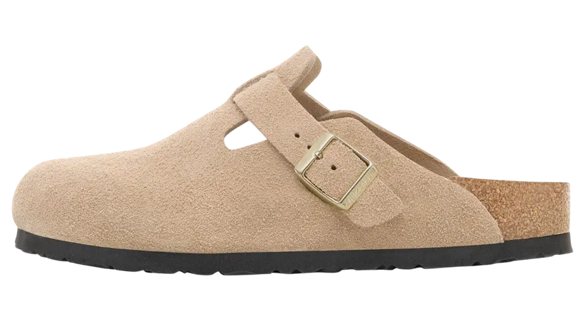 Birkenstock Boston Soft Footbed Suede “Sandcastle” (1030855)