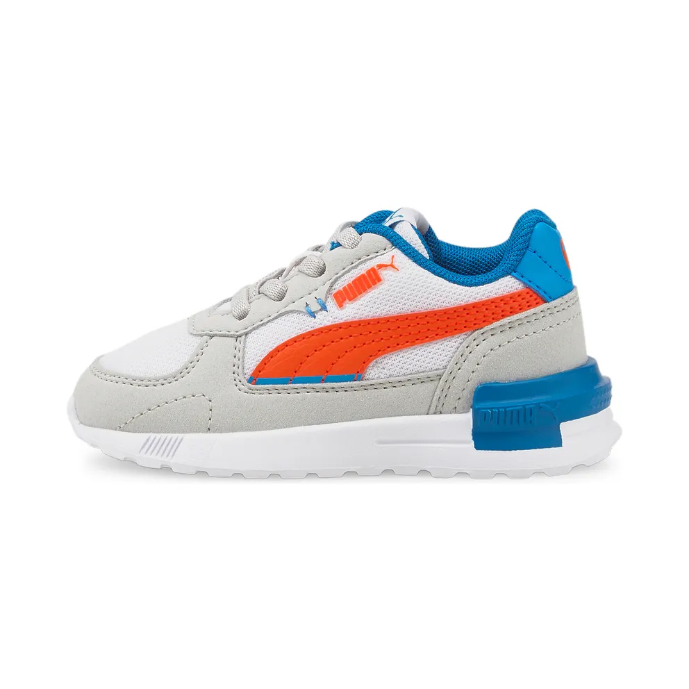 PUMA Graviton AC Babies’ Gray Violet/White/Cherry Tomato (381989-07)